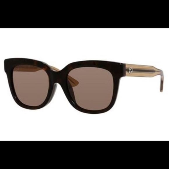 GUCCI Sunglasses 3756/F/S YU8 CO Havana